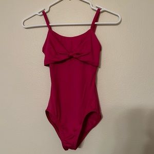 NWOT Drape Front Camisole Leotard by MotionWear